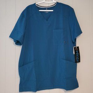 Cherokee Infinity V- Neck Scrub Top NEW WITH TAGS